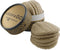 LoofaGO All-Purpose Natural Loofah Scrub Sponges, Biodegradable for Kitchen, Shower, Bath, and Skin (Pack of 10)