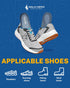 Walkhero Plantar Fasciitis Pain Relief Insoles - High Arch Support Orthotic Shoe Inserts for Flat Feet and Foot Fatigue