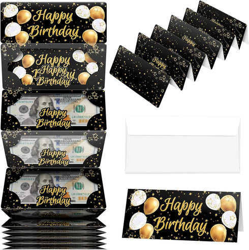 ysmile Birthday Money Holder Envelope for Cash Gift with Greeting Card for