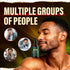 Qiyvipo Male(1) Max+ Afro Ayiti Oil, Natural Herbal Massage Oil