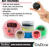 CanDo TheraPutty Standard Hand Exercise Putty for Hand Therapy, Rehabilitation, and Motor Skills
