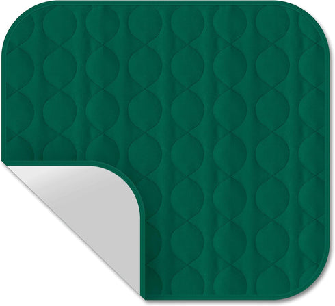 RMS Washable & Reusable Incontinence Chair Pad, Seat Protector, Bed Pad in Green