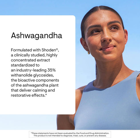 Immune 30 THORNE - Ashwagandha - Highly Concentrated Shoden - Calming Stress Support for Women & Men - Supports Daytime