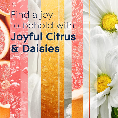 Glade Automatic Spray Refill, 6.2 Oz, Air Freshener for Home and Bathroom, Joyful Citrus & Daisies