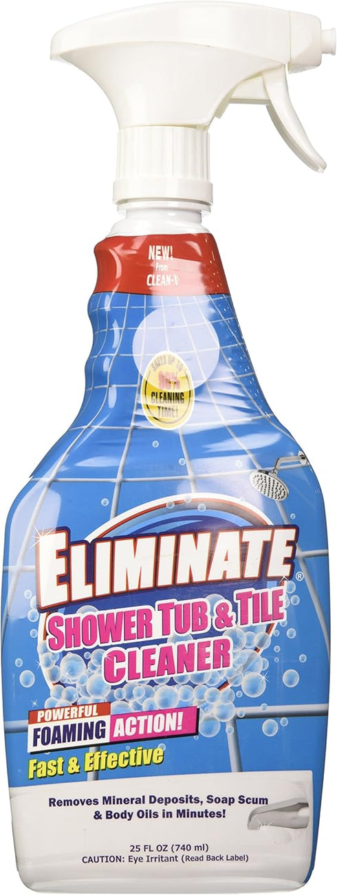 Unelko Eliminate Shower, Tub & Tile Cleaner, 25 oz