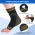 NeoAlly Copper Ankle Support Brace Compression Sleeve, Medium Size for Foot Swelling Pain Relief