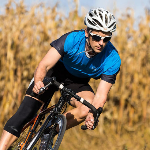 Doctor Developed Copper Knee Compression Sleeve & Knee Brace with Handbook for Arthritis, Tendonitis, Injury Recovery