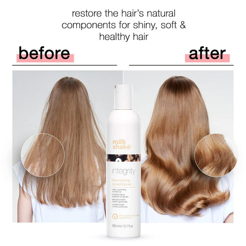 milk_shake Integrity Nourishing Conditioner - Anti Frizz with Muru Muru Butter, Paraben Free, 1.7 Fl Oz