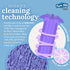 Pure-Sky Ultra Microfiber Cleaning Sponge - 2-in-1 for Glass and Multipurpose, Just Add Water