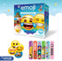 Emoji Kids Assorted Bandages, 100 ct, Fun Designs, Adhesive Bandages for Minor Cuts, Easter Basket Stuffers
