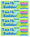Squigle Tooth Builder SLS Free Toothpaste, Stops Tooth Sensitivity, Prevents Canker Sores, 4 Pack