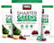 FORCE FACTOR Smarter Greens Superfood Chews, 3-Pack, 180 Chews with Probiotics, Antioxidants, Fiber for Digestion and
