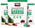 FORCE FACTOR Smarter Greens Superfood Chews, 3-Pack, 180 Chews with Probiotics, Antioxidants, Fiber for Digestion and