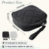2 Pcs Sanitary Napkin Storage Bag,Period Bag, Period Pouch,Feminine Menstrual Pad Tampon Organizer,Portable Sanitary Pads Pouches First Period Kit for Teen Girls Women Ladies(Black&Grey)