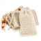 Soap Bag, Natural Sisal Pouch for Exfoliating Foaming and Drying Soap, 4 Pack Plastic-Free Holder for Shower