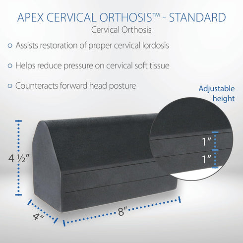 Core Products Apex Cervical Traction Device, Neck & Shoulder Relaxer, Stretcher, Promotes Spinal Health, Firm Alignment