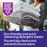 Premium Laundry Detergent Sheets, Silver Ion Odor Elimination Technology, 40 Sheets, Powerfully Clean.