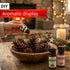 Set 3 150 Evergreen Holiday Essential Oil Kit of Oils - Includes Wildcrafted Utah White Fir, Orgnaic Peppermint