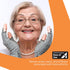 Brownmed IMAK Compression Arthritis Gloves, Fingerless Support for Men & Women, Grey, X-Small