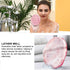 INNERNEED Soft Silicone Body Cleansing Brush, Gentle Exfoliating Shower Scrubber for All Skin Types, Pink