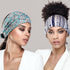 WILLBOND 6 Pieces Wide Headbands for Women, Adjustable Knotted African Hairband, Non-Slip Floral Hairbands for Yoga.