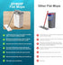 Set, 3 JOYMOOP Mop and Bucket with Wringer Hands Free Flat Floor Mop and Bucket, with Washable Microfiber Pads, Wet