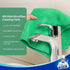 MR.SIGA Microfiber Cleaning Cloths, All-Purpose Towels, Pack of 12, Green, 32 x 32 cm