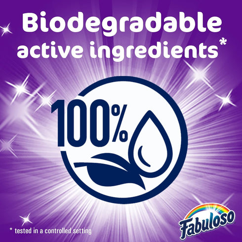 Fabuloso Multi-Purpose Cleaner, 2x Concentrated Lavender, 56 fl oz (Pack of 6)