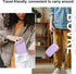 BOVKE Diabetic Supplies Travel Case, Storage Bag for Diabetes Testing Kit, Blood Glucose Monitor, Test Strips,