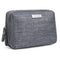 Narwey Small Makeup Bag for Purse - Mini Cosmetic Bag Travel Pouch with Compartments for Women (Small, Grey)