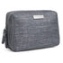Narwey Small Makeup Bag for Purse - Mini Cosmetic Bag Travel Pouch with Compartments for Women (Small, Grey)