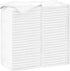AIDEA Microfiber Cleaning Cloth White-50PK, Soft Microfiber Towels for Cars, Absorbent Cleaning