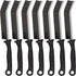 Luxzio 7 Pcs Hard Bristle Crevice Cleaning Brush Set - for Grout, Tight
