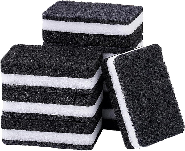 Taeku Natural Kitchen Sponge, 6 Pack Heavy Duty Scrub Cellulose Sponges for Dishes, Eco Friendly Cleaning
