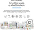 The Humble Co. Electric Toothbrush Replacement Heads 4pk, Sustainable Bamboo, BPA-Free, Compatible with Philips