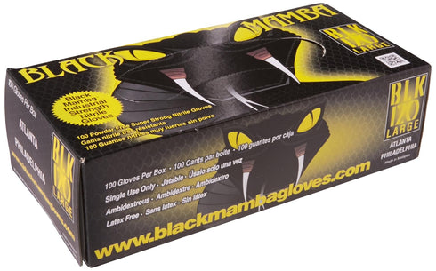 Black Mamba Size X-Large Nitrile Gloves