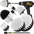 Holikme 8 Piece Drill Brush Attachments Set: Power Scrubber with Long Attachment for Bathroom and Kitchen