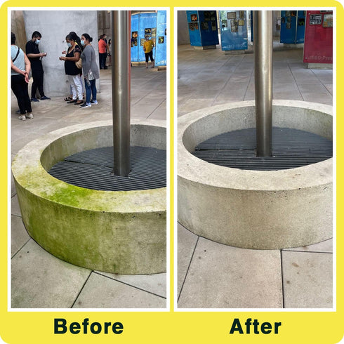 Outdoor Cleaner - Concrete Cleaner, Roof Cleaner, Walls Cleaner, Headstone Cleaner, Deck and Vinyl Siding Cleaner - RTU