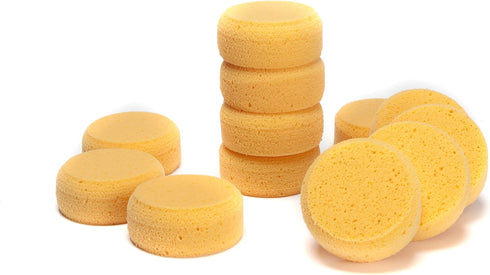 LTWHOME 3-1/2 Inch Synthetic Super Thick Silk Sponges - Artist Sponges for Painting, Craft, and More (12 Pack)