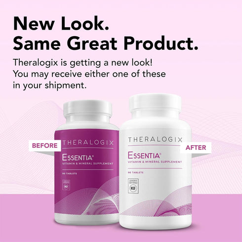 Theralogix Essentia Multivitamin for Women - 90 Tablets, Daily Support for Immune & Bone Health