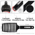 HIPPIH 2 Pack Boar Bristle Hair Brush, Wet & Dry No Pull Curved Vented Detangler for Kids & Men