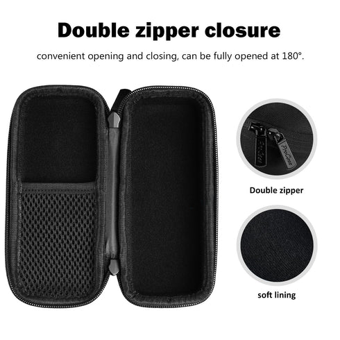 ProCase Hard Case for Electric Trimmer and Shaver, Travel Organizer Bag for QP2520 QP2530 QP2620 QP2630 - Black