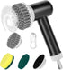 Electric Spin Scrubber, Cordless Shower Scrubber with 3 Replaceable Brushes for Bathroom Cleaning