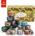 Set, 16 Pack Howemon Scented Candles Gift Natural Soy Wax Portable Travel Tin with Strongly Fragrance Essential Oils