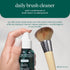 EcoTools Daily Brush Cleaner - Quick Drying Makeup Brush Cleanser Spray, Fragrance Free, Travel Size, TSA Approved