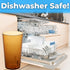 Restaurant Grade BPA-Free 12oz Amber Plastic Cups, 6pk Durable Break Resistant Drinking Glasses