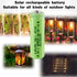 NiMH 1.2V 600mAh Rechargeable AA Batteries, Double A Rechargeable Batteries for Solar Lights, Mouse, Keyboard, 12 Pack