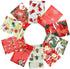 50PCS Christmas Organza Bags, Gift Jewelry Candy Bags for Wedding Party, 10 Patterns, 4x6 Inch