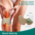 Knee Relief Heat Patches: 24 Count Natural Herbal Hot Patches for Arthritis Relief