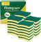 ORIGHTY Heavy Duty Cellulose Scrub Sponges - 24 Count, Powerful Scrubbing & Cleaning for Dishes and Kitchen